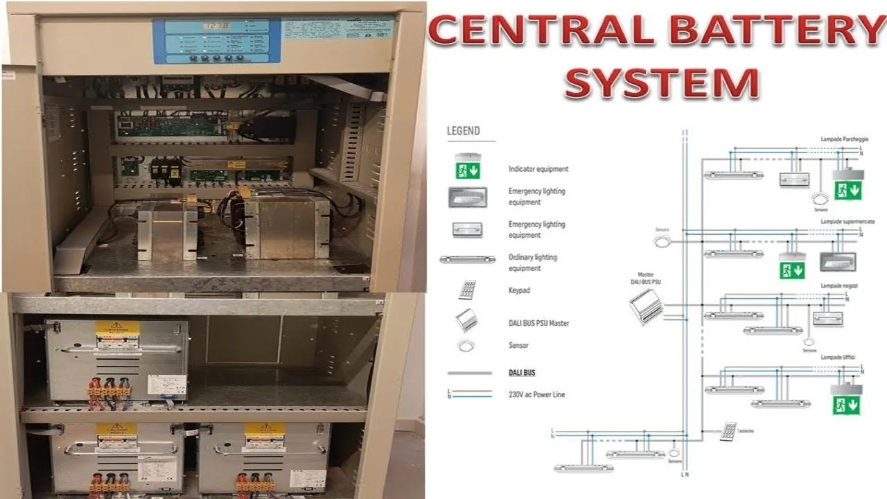 Central Battery System Wiring Diagram