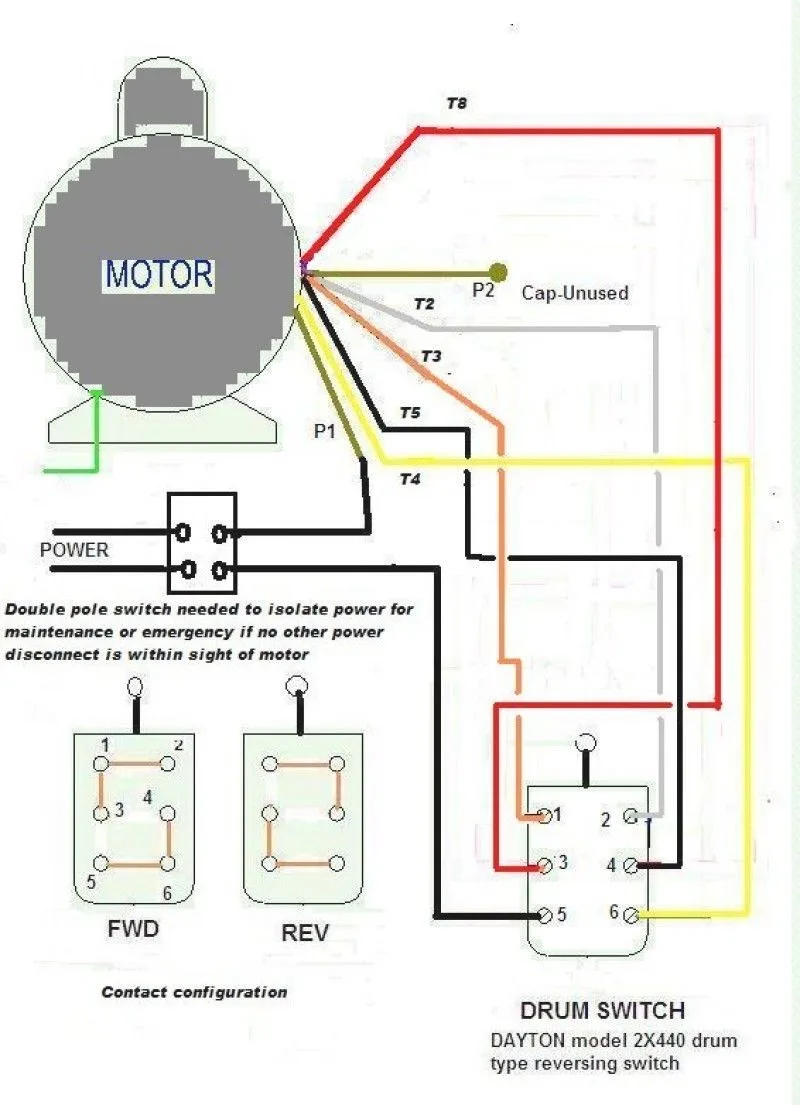Century Motor Wiring Diagrams 110 To 220V