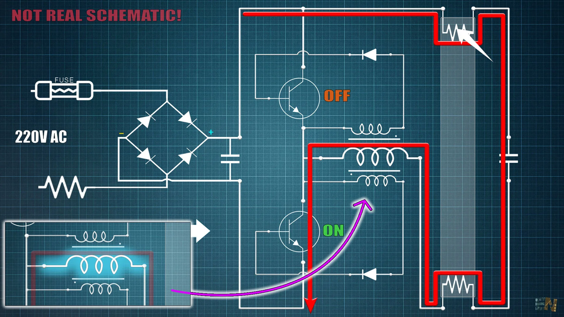 Cfl Light Circuit Diagram Wiring Digital And Schematic