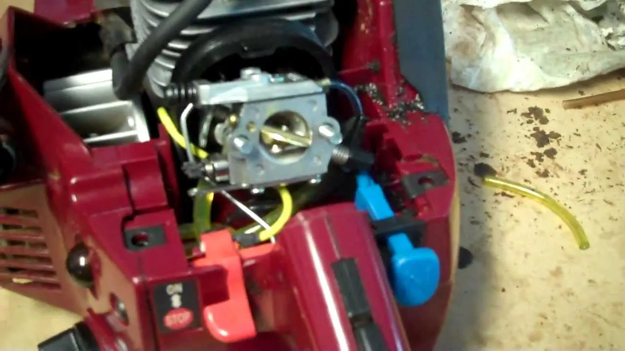 Chainsaw Fuel Line Diagram