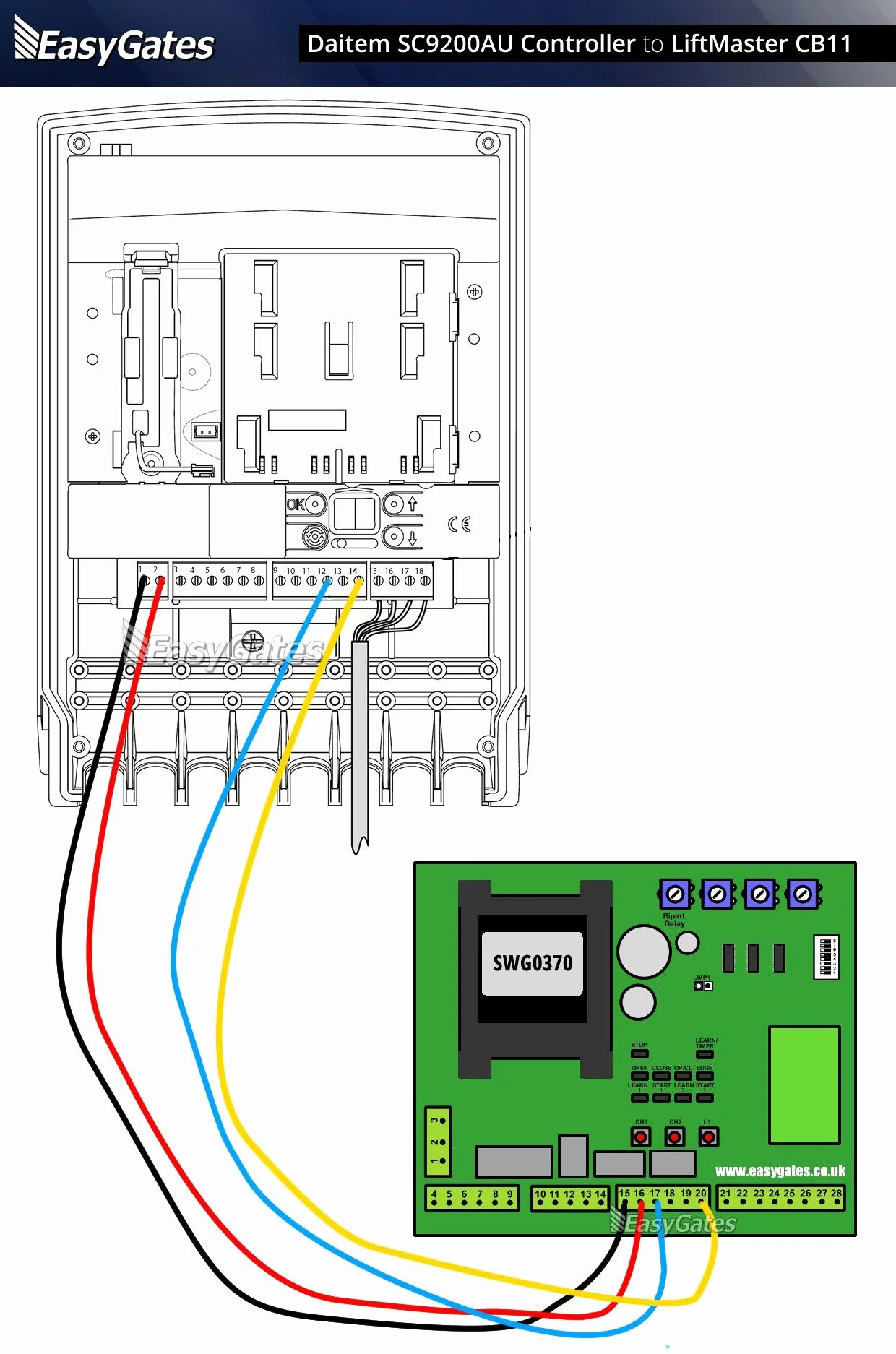 Chamberlain Garage Door Sensor Wiring Diagram Wiring Diagram