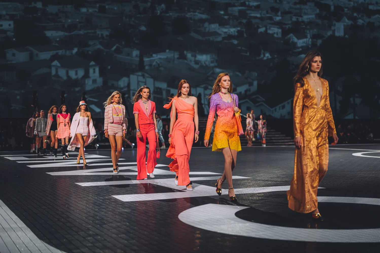 Chanel Resort Collection 2024 Premieres In L A At Paramount Studios
