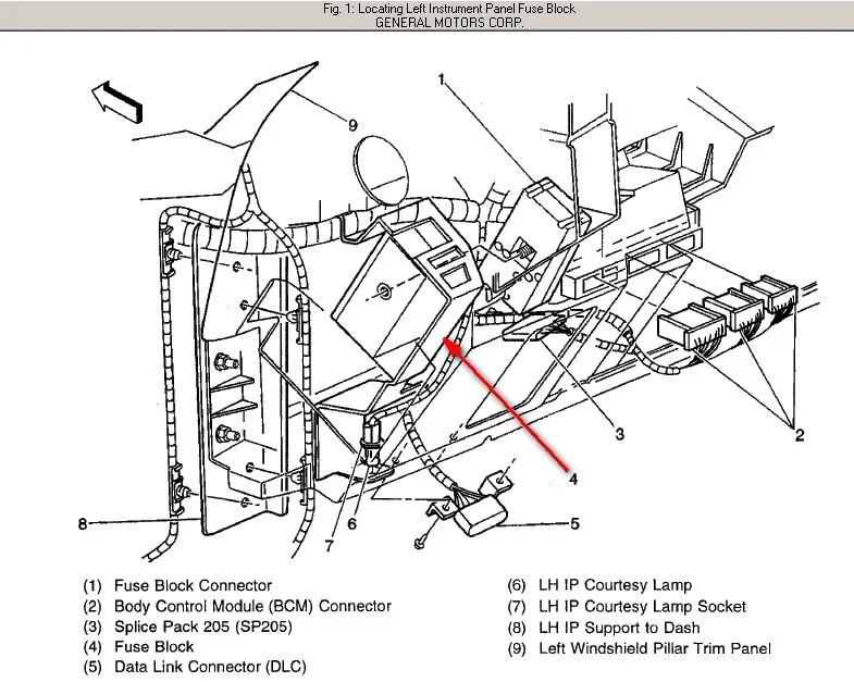 Chevrolet Silverado Radio Wiring Diagram