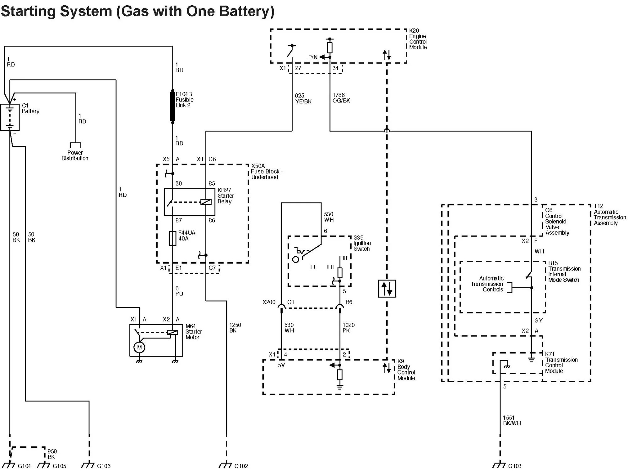 Chevrolet Silverado Wiring Diagrams