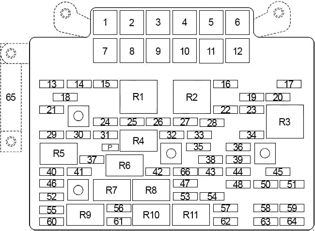 Chevrolet Tahoe 2003 2006 Fuse Box Diagram Auto Genius