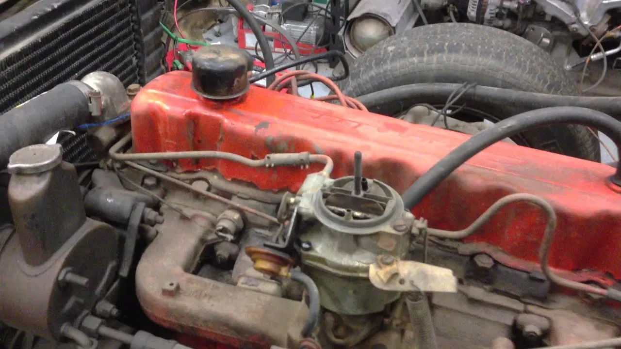 Chevy 250 Inline 6 Diagram