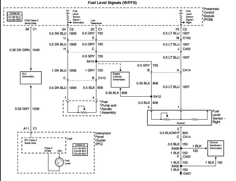 Chevy Gm Fuel Sending Unit Wiring Diagram Collection