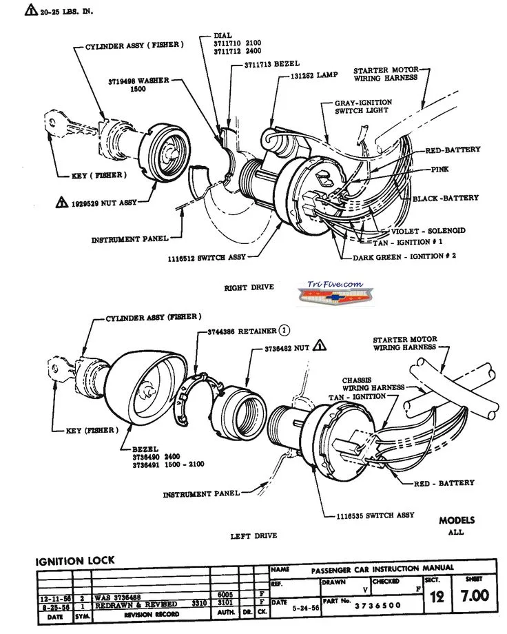 Chevy Headlight Switch Wiring Diagram