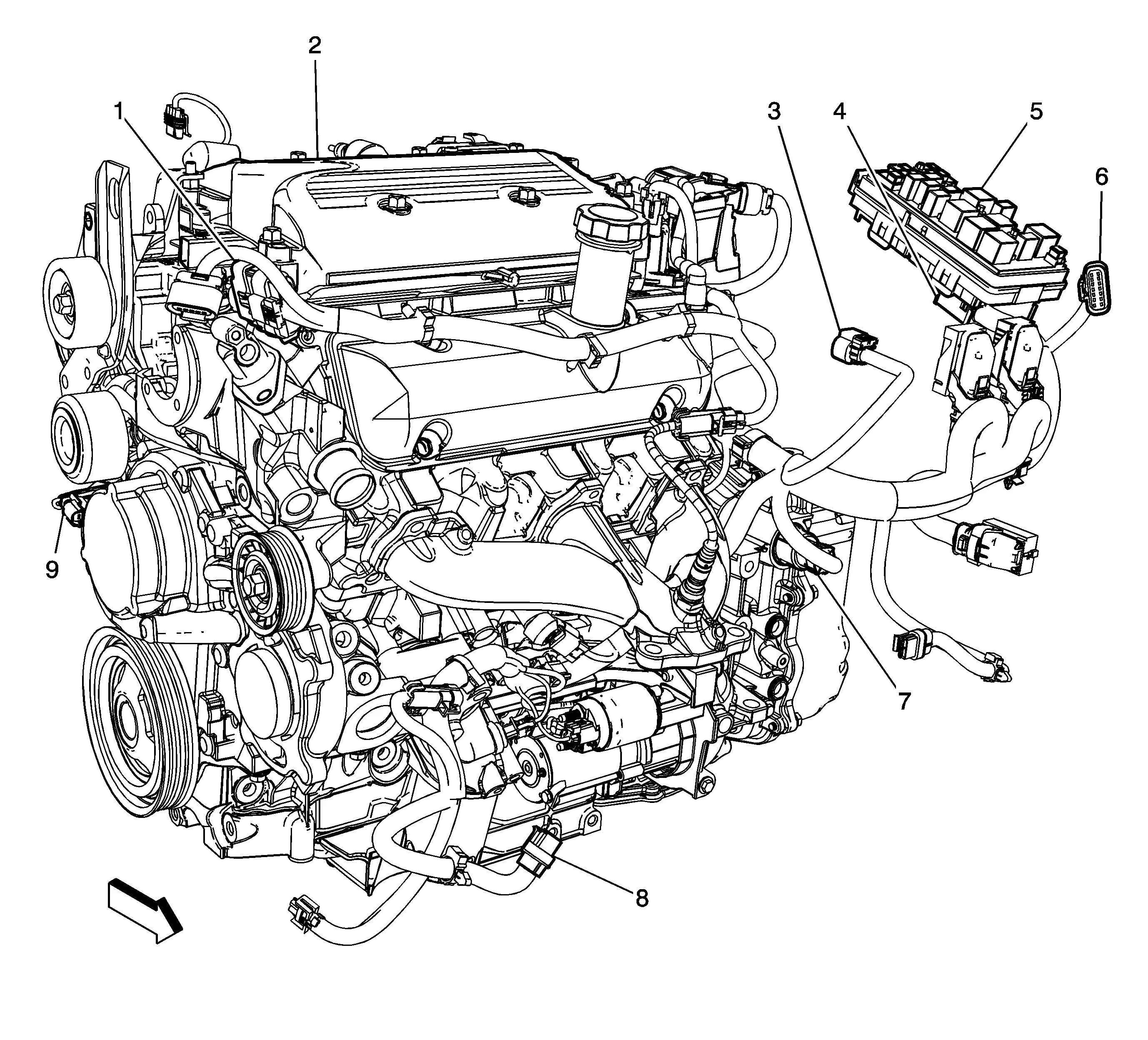 Chevy Malibu Cooling System Diagram