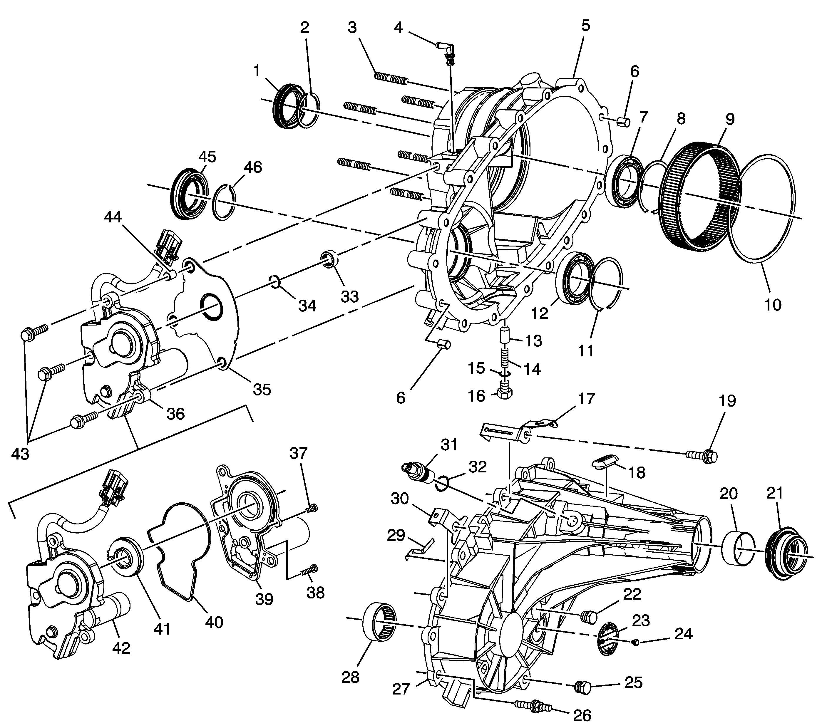 Chevy Silverado Transfer Case Diagram Transfer Case Rebuild