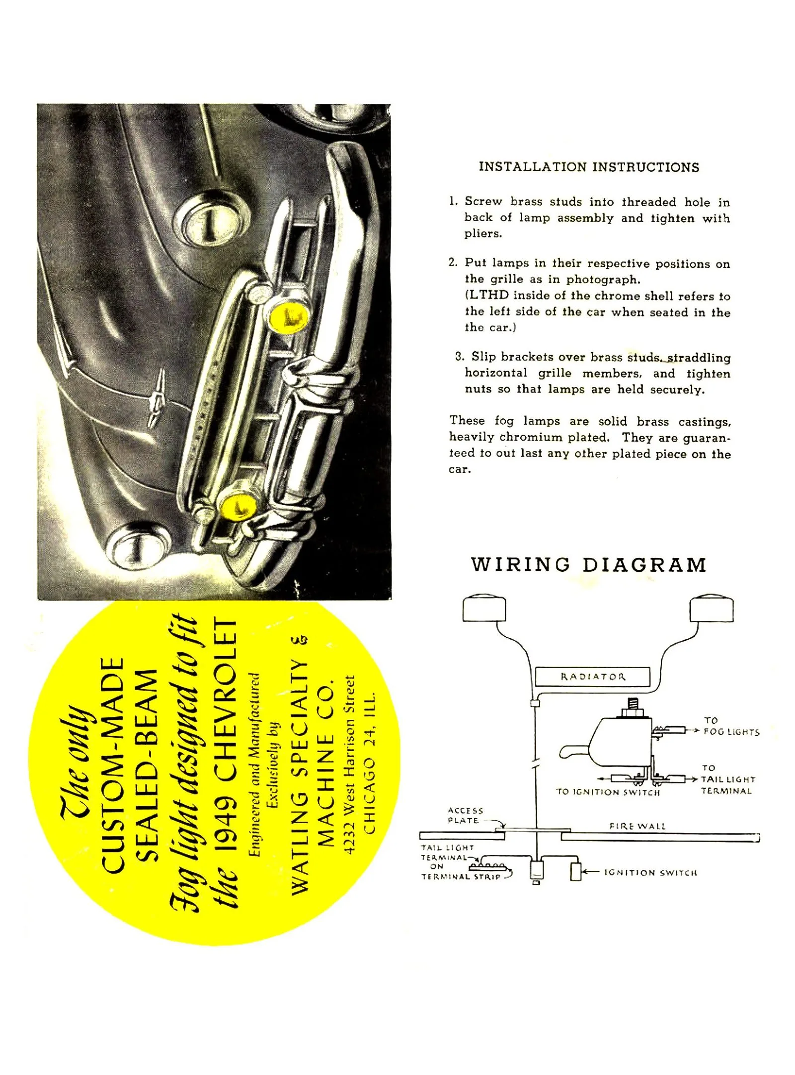 Chevy Wiring Diagrams