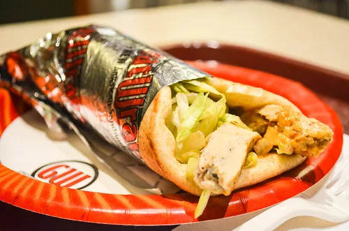 Chicken Wrap From Great Wraps Tysons Corner Center Mall Flickr