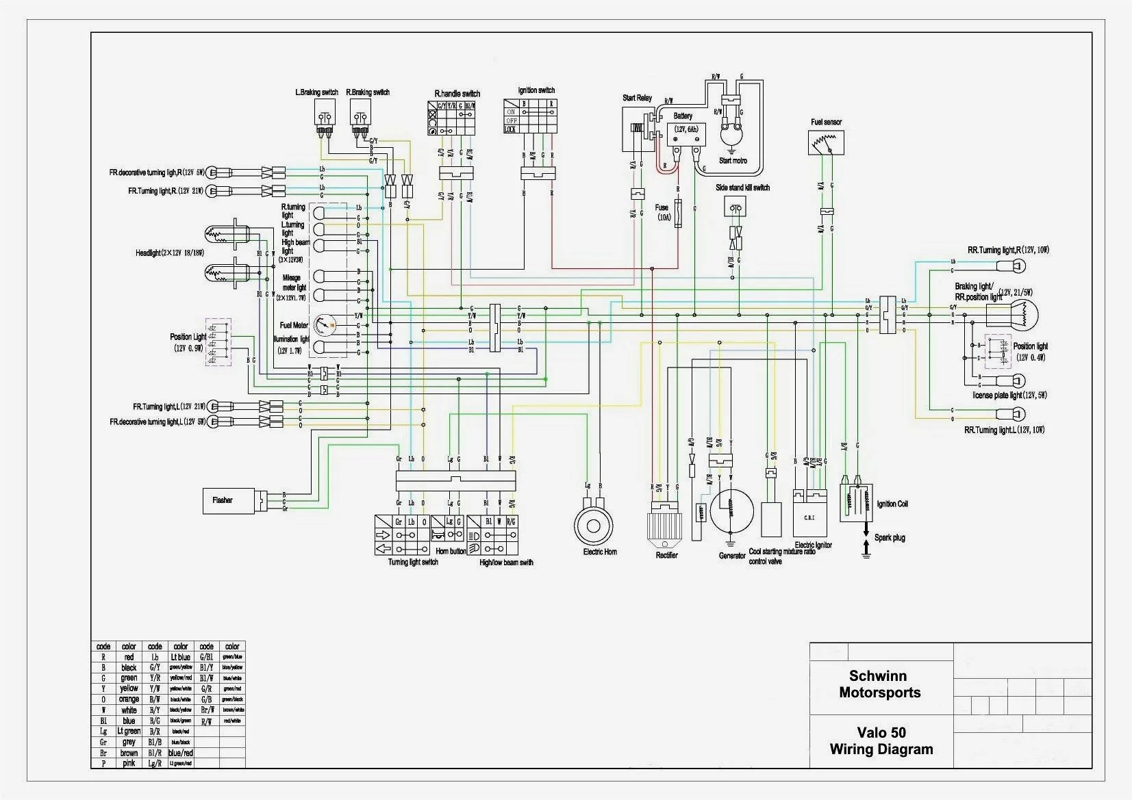 Chinese Atv Wiring Schematic 110Cc My Wiring Diagram