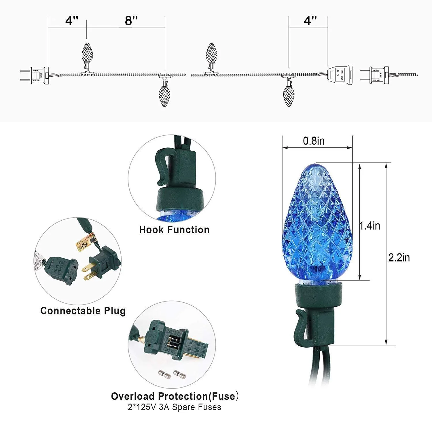 Christmas Tree Lights Wiring Diagrams How Do 3 Wire Led Ligh