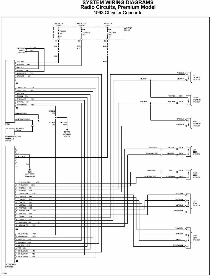 Chrysler Wiring Diagrams Schematics Dodge Wiring Wire Radio