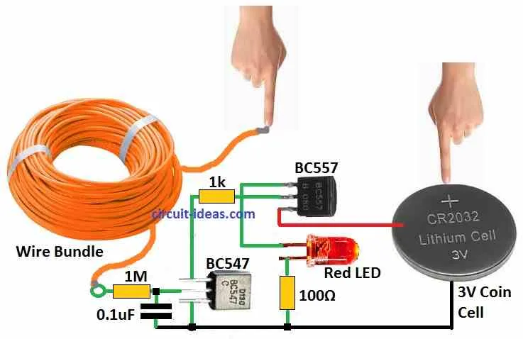 Circuit Diagram Continuity Tester Simple Continuity Tester C