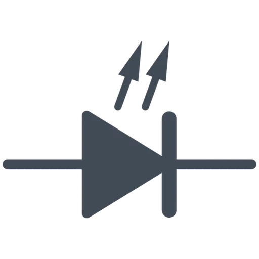 Circuit Diagram Diode Electric Electronic Led Led Diode Icon Download On Iconfinder