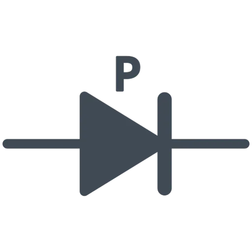 Circuit Diagram Diode Electric Electronic Pin Diode Icon Download On Iconfinder
