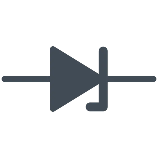 Circuit Diagram Diode Electric Electronic Zener Zener Diode Icon Download On Iconfinder