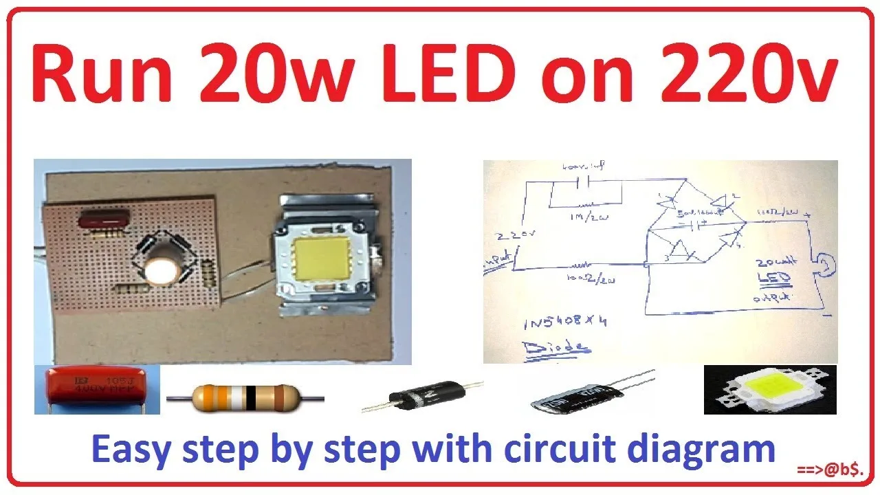 Circuit Diagram Led 230V Ac