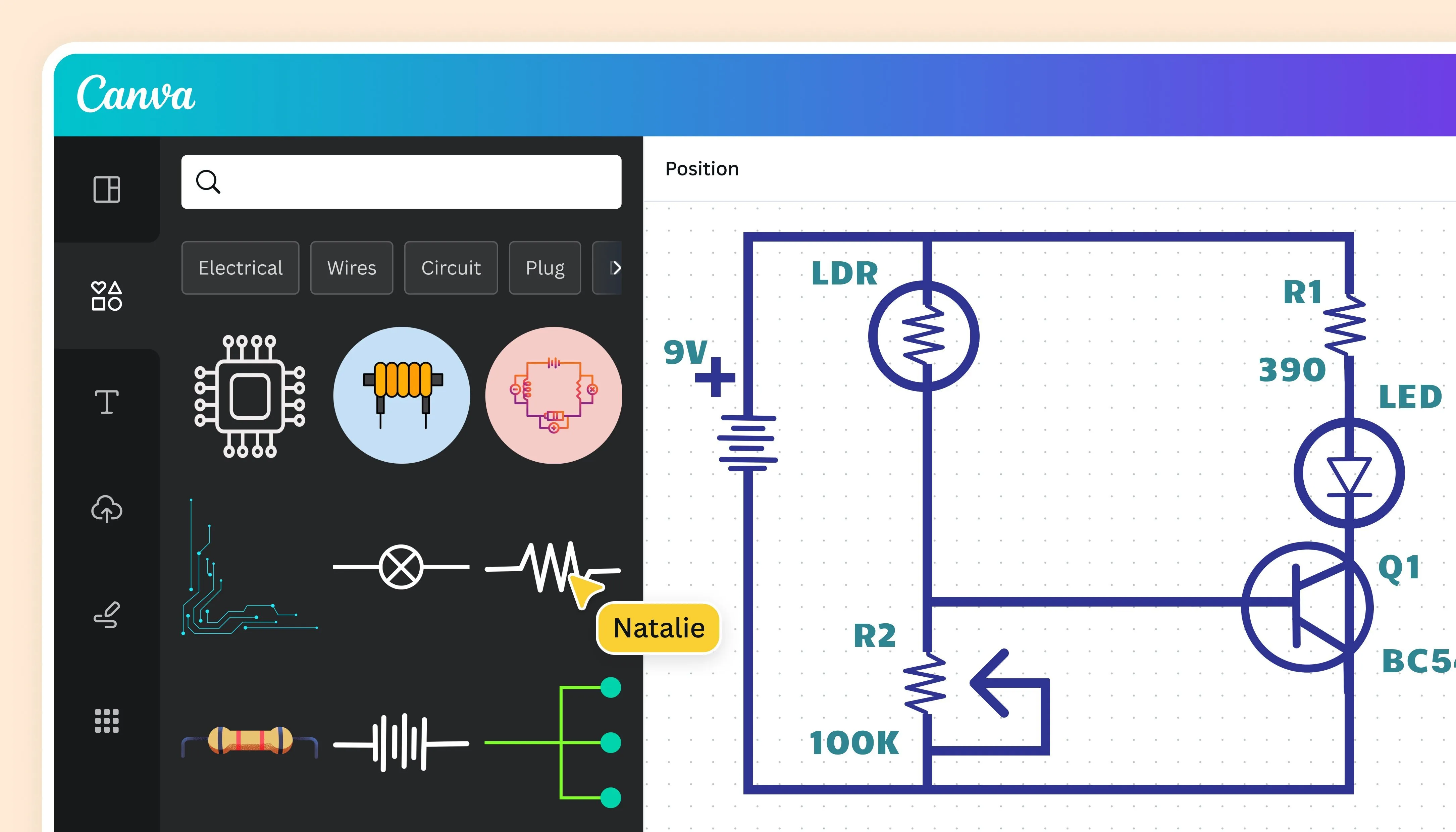 Circuit Diagram Maker Canva Circuit Diagram