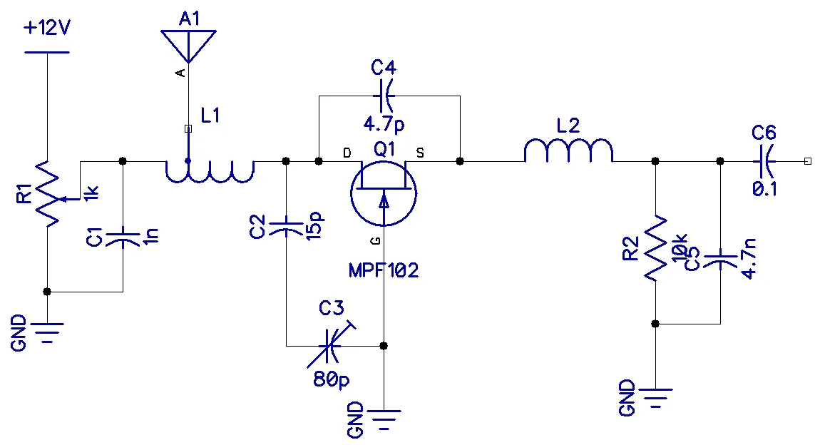 Circuit Diagram Of Am Fm Radio Fm Radio Schematic Diagram