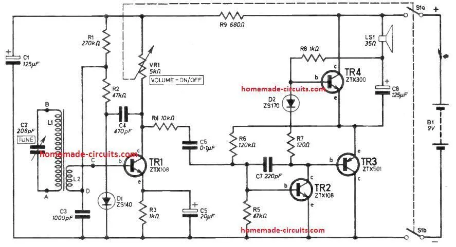 Circuit Diagram Of Am Fm Radio Fm Radio Schematic Diagram