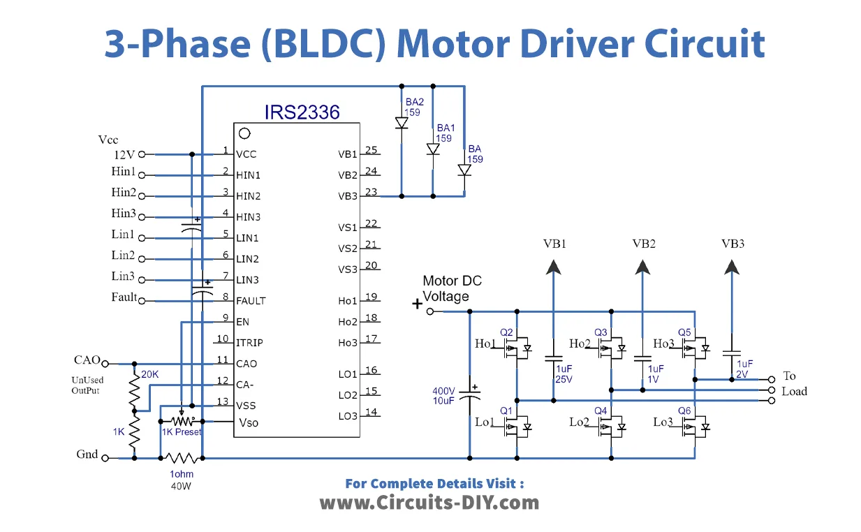 Circuit Diagram Of Bldc Motor