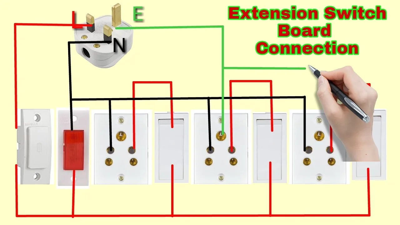 Circuit Diagram Of Extension Board