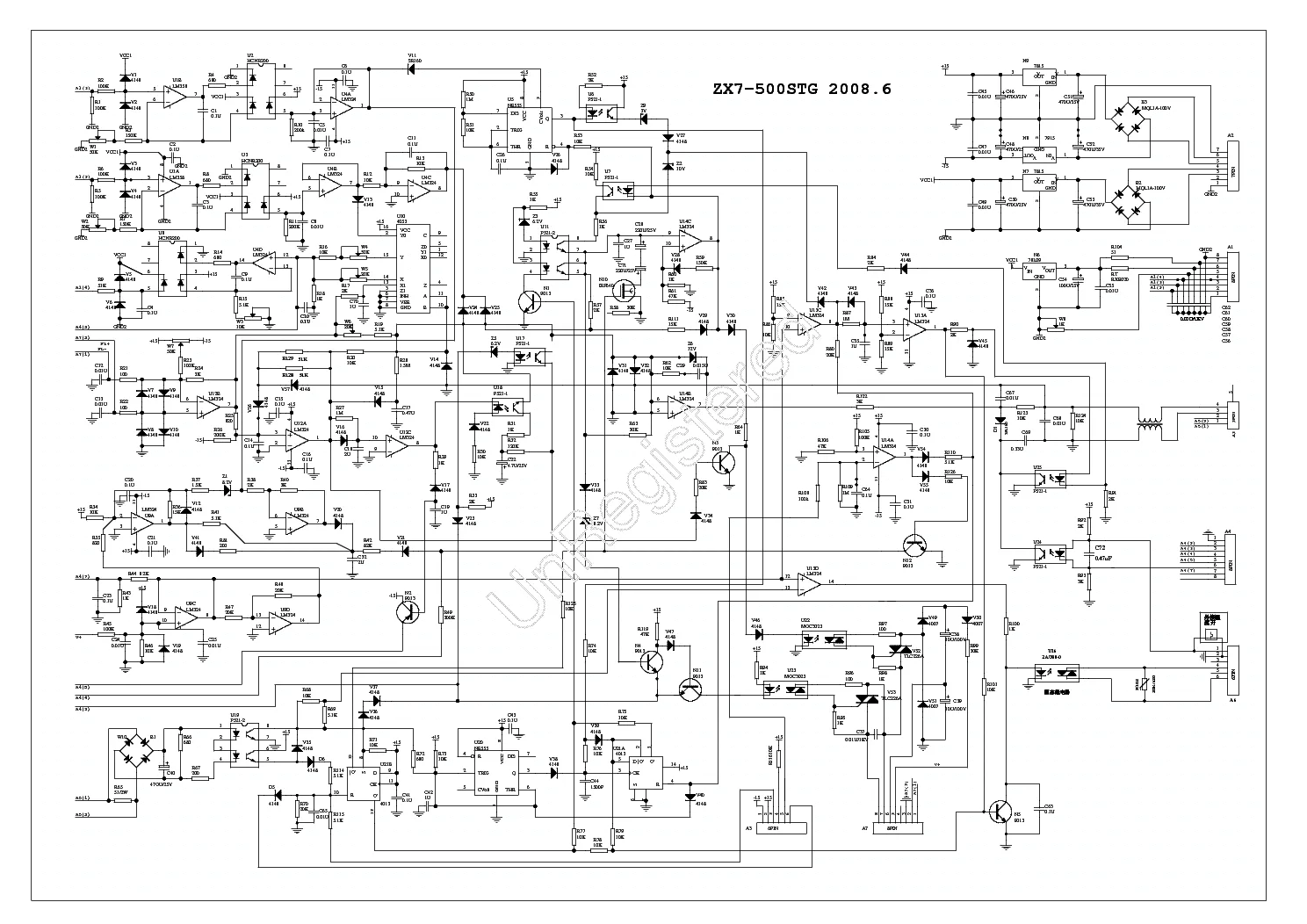 Circuit Diagram Of Inverter Welding Machines
