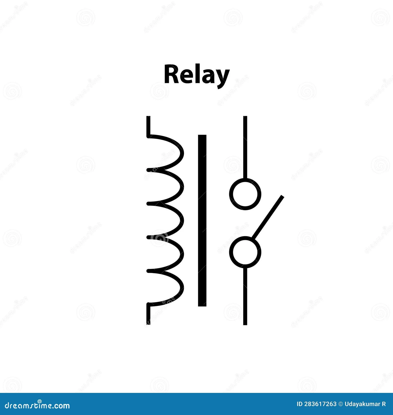 Circuit Diagram Relay Symbol Electrical Schematic Symbols