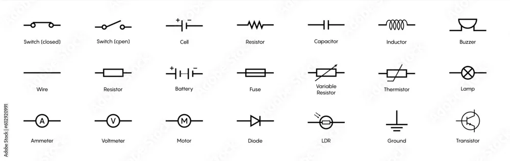 Circuit Diagram Symbols For Kids