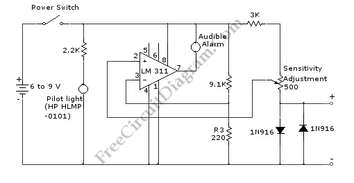 Circuit Diagram Tester Continuity Tester Circuit Diagram Using Transistors