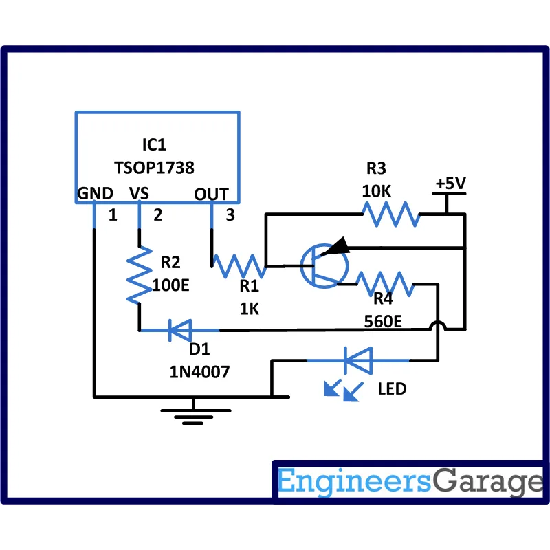 Circuit Diagram Tester Continuity Tester Circuit Diagram Using Transistors