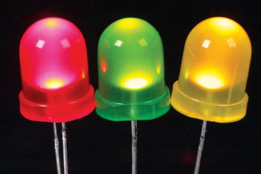Circuito Con Tres Leds Semáforo Prometec