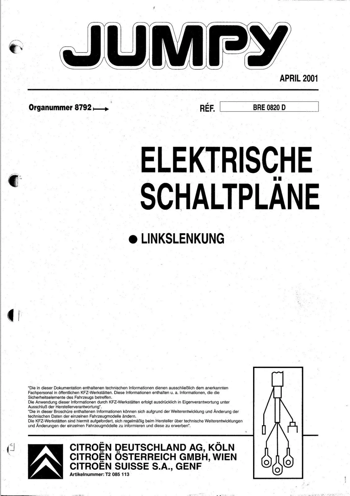 Citroen Jumpy Electrical Wiring Diagram Pdf Download