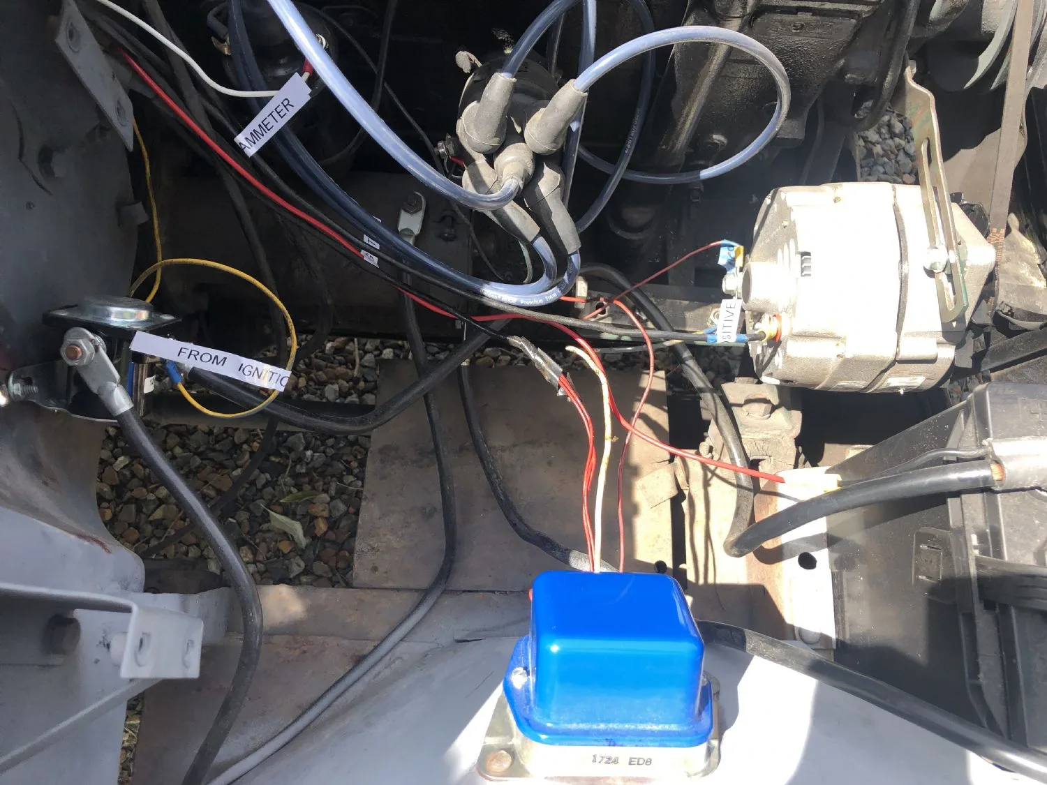 Cj2A Wiring Diagram With Alternator Wiring Jeep Cj2A Diagram
