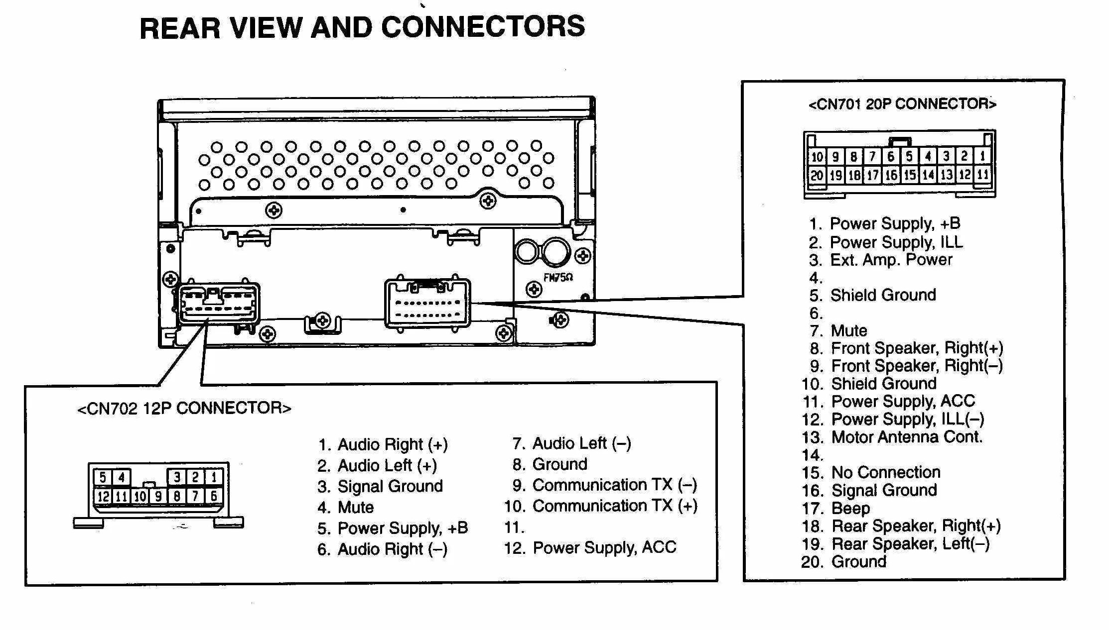 Clarion Dxz475Mp Wiring Diagram 2002 Toyota Tundra 2006 Toyota Tacoma 2006