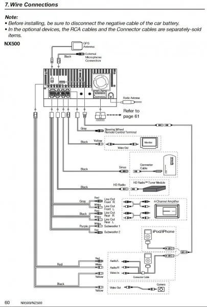 Clarion Wiring Harness Diagram