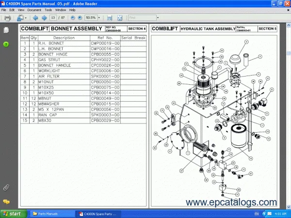 Clark Forklift Parts Diagram