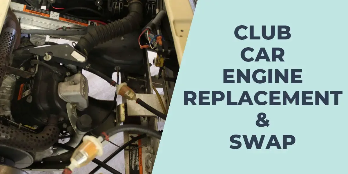 Club Car Engine Replacement Swap How To With Rebuild Kit