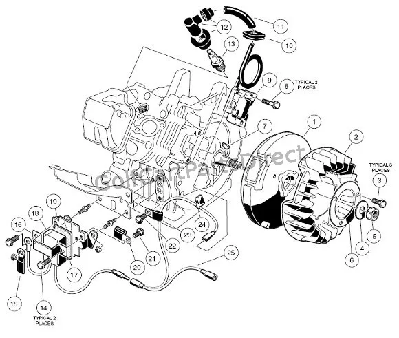 Club Car Fe290 Engine Diagram