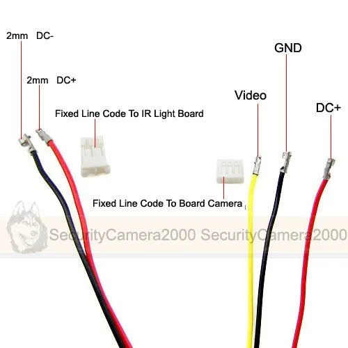 Cmos Camera Wiring Diagram 12V