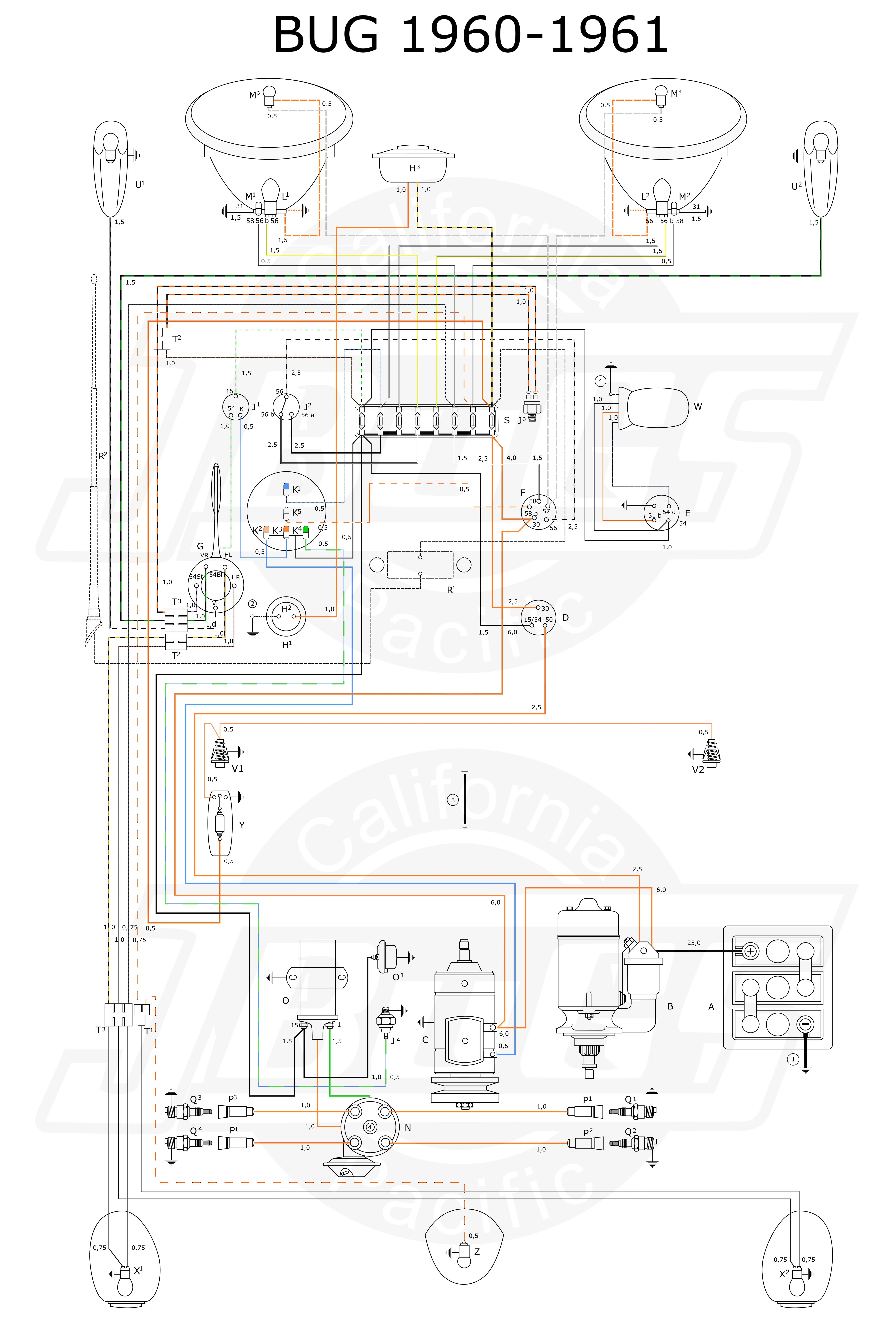 Coil Wiring Diagram Vw Beetle Collection
