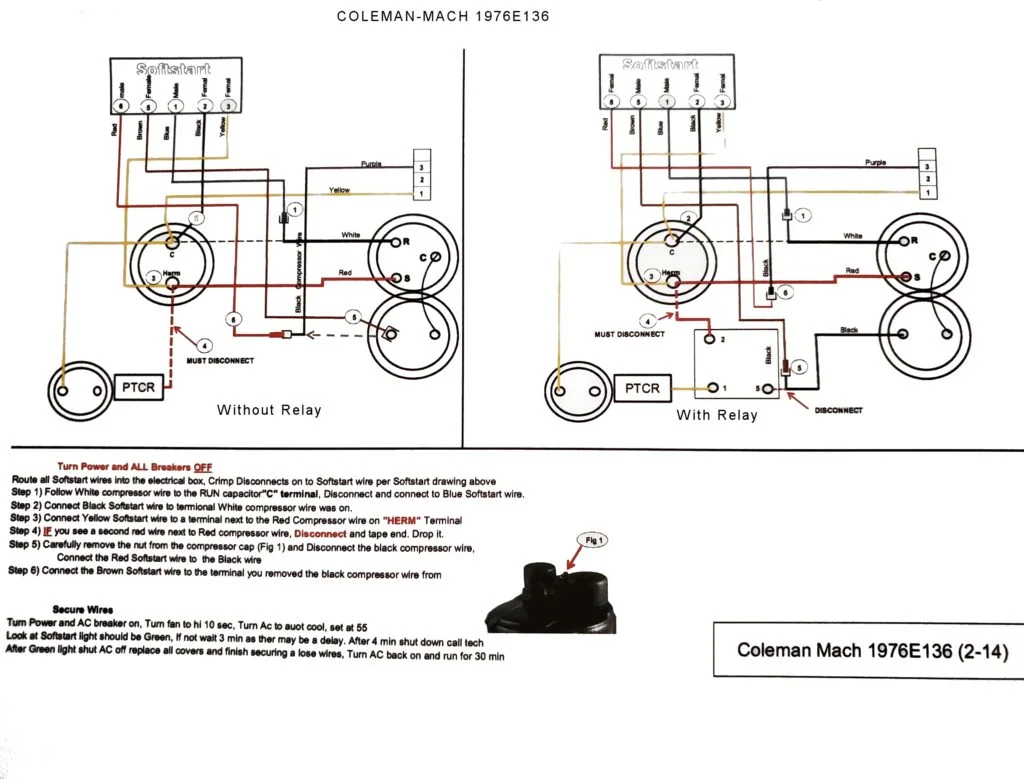 Coleman Mach Control Board Wiring Diagram