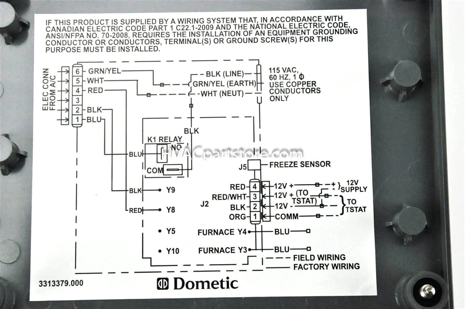 Coleman Mach Thermostat Wiring