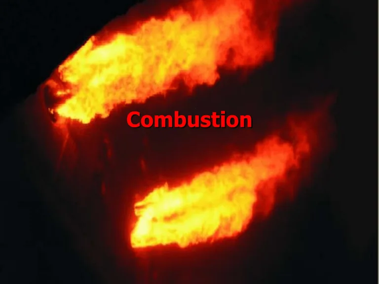 Combustion
