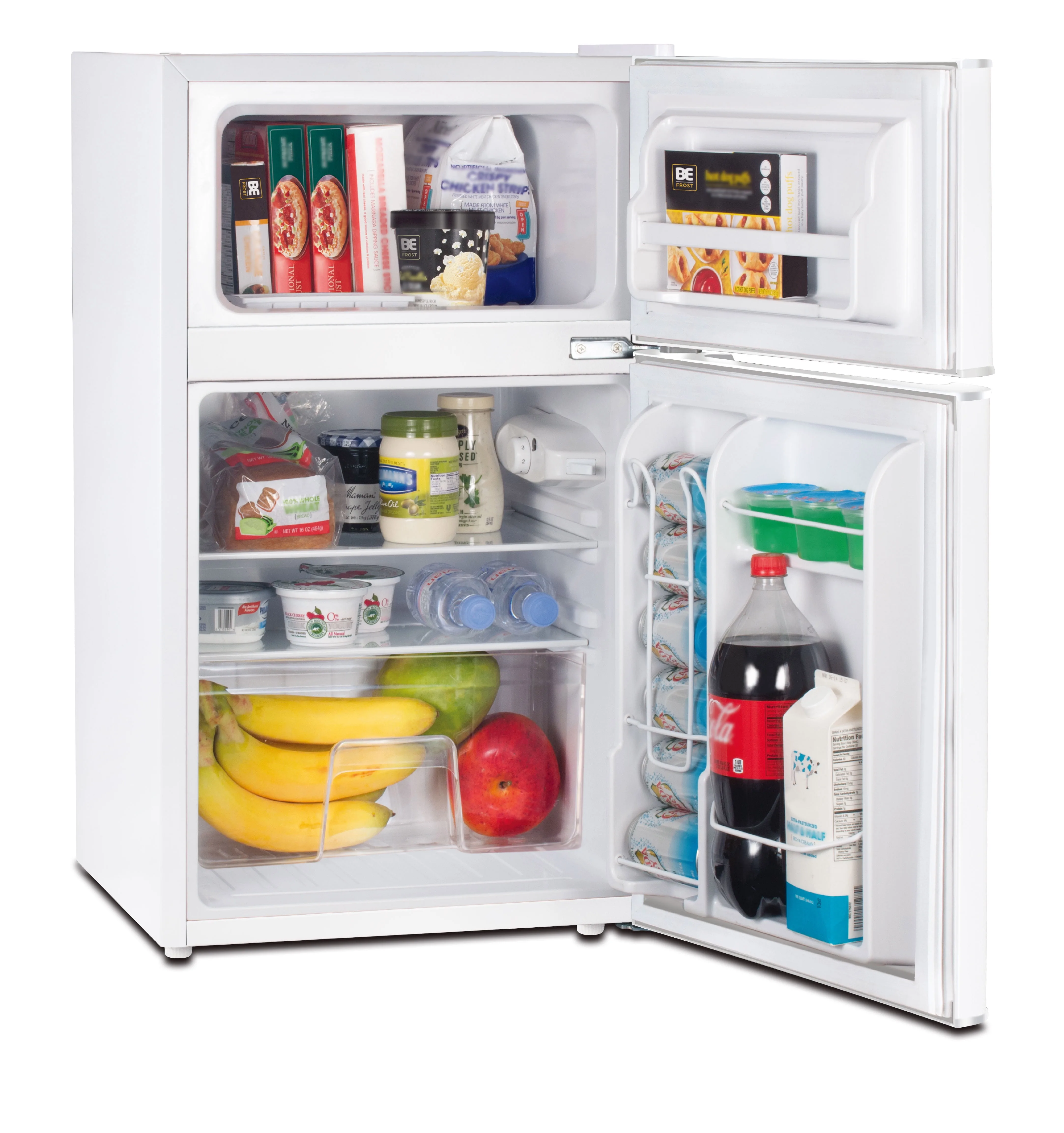 Compact Refrigerator With Freezer Energy Star 3 2 Mini Fridge With Reversible Door 5