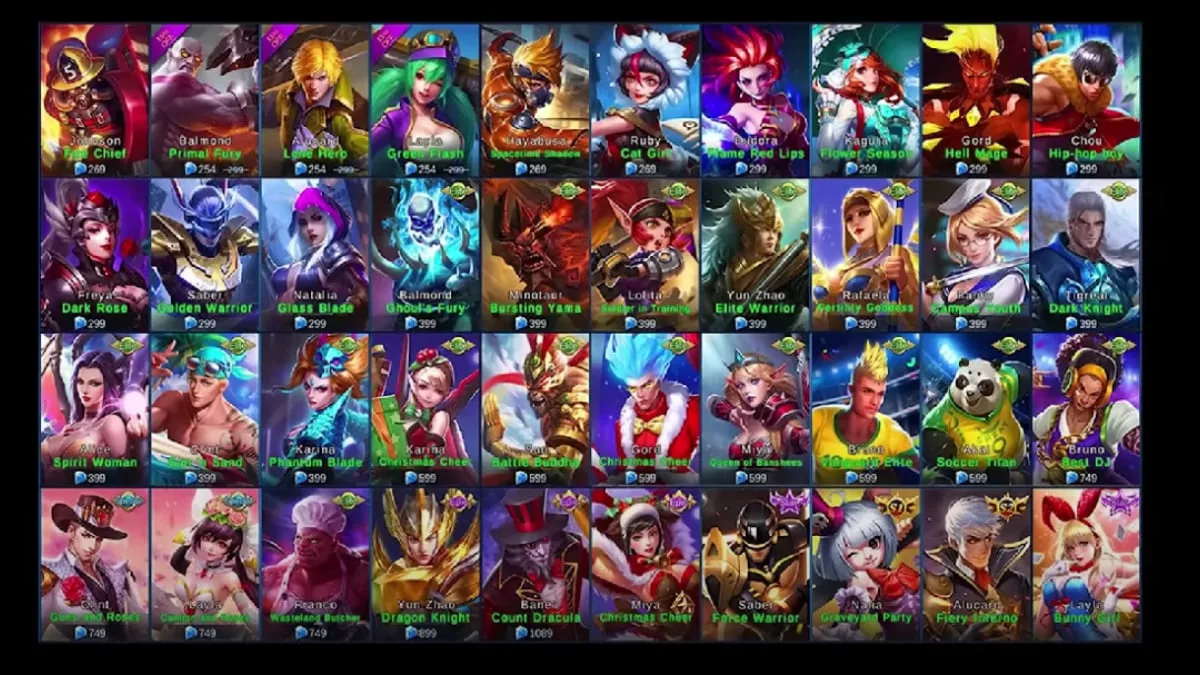 Complete List Of Ml Skin Scripts To Unlock All Skins And Their Risks Dunia Games