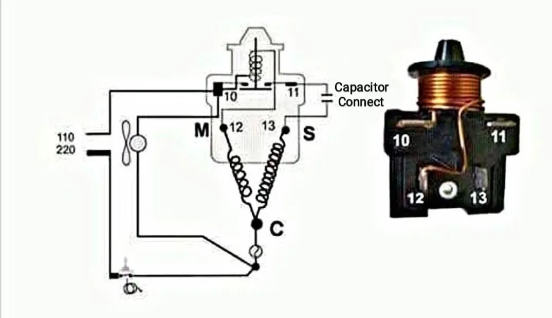 Compressor Current Relay Wiring Diagram Current Relay On Com